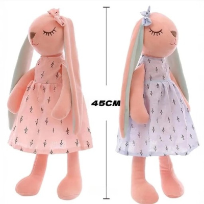 Мягкая игрушка Спящая зайка 40-45 см N 41888