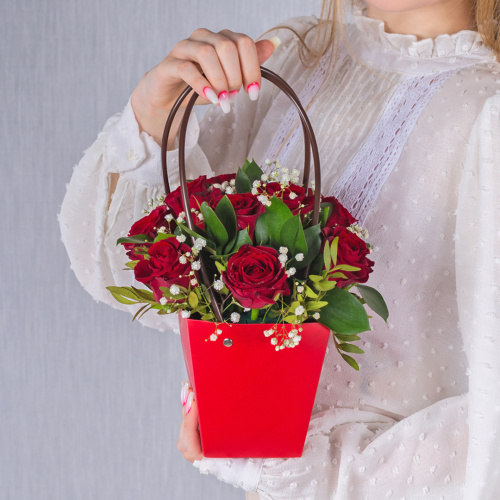 Сумочка с кенийскими розами арт. 38180-К