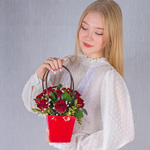 Сумочка с кенийскими розами арт. 38180-К