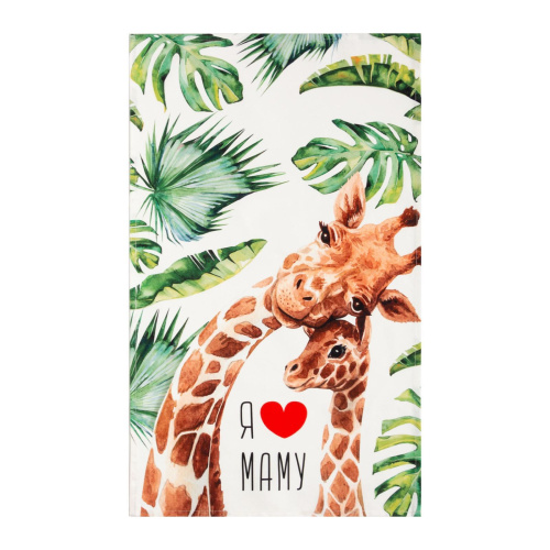 Подарочный набор "Любимой маме" чай, чашка, варенье, прихватка, полотенце арт. 67451